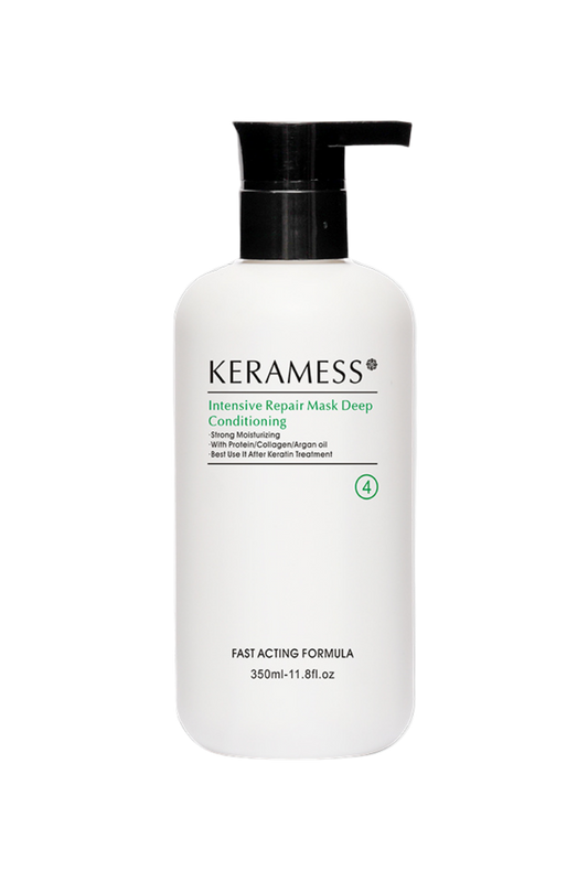 Keramess Keratin Intensive Repair Mask - Deep Conditioning Hair Mask 350ml - Head Quarters Hair Design