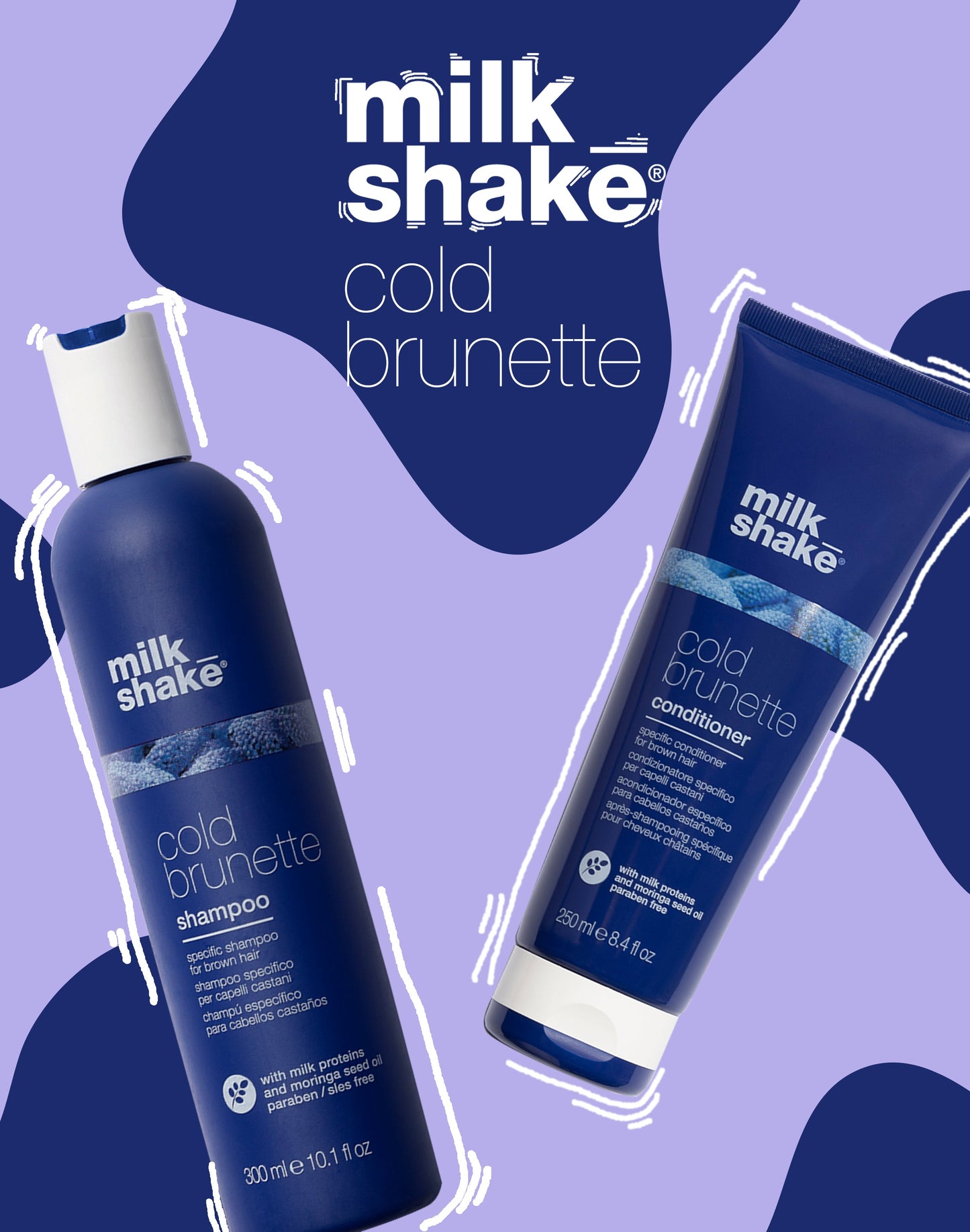 Milkshake Cold Brunette Conditioner - Head Quarters Hair Design
