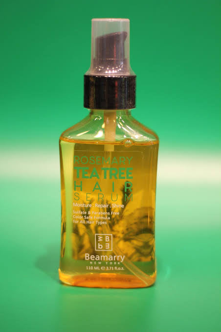 Beamarry Rosemary Tea Tree Hair Oil 110ml - Moisture, Repair & Shine Treatment - Head Quarters Hair Design