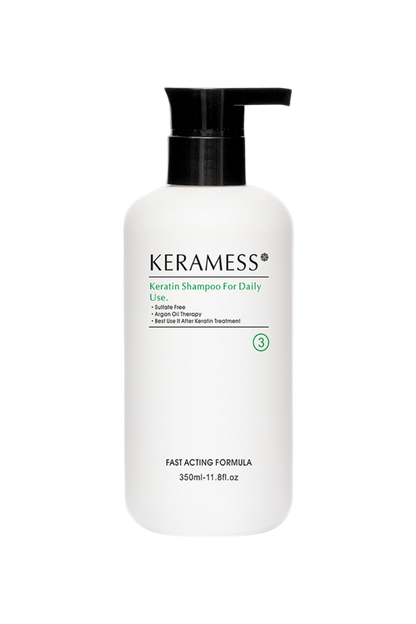 Keramess Keratin Shampoo for Daily Use - Head Quarters Hair Design