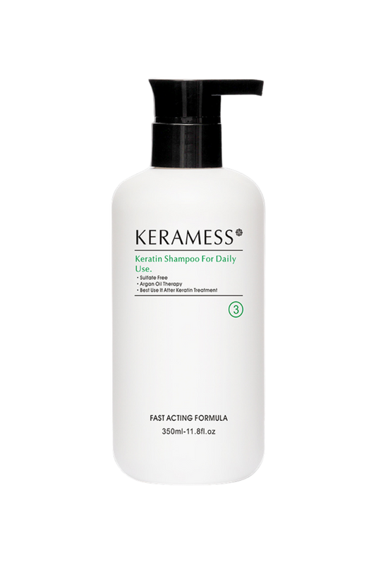 Keramess Keratin Shampoo for Daily Use - Head Quarters Hair Design