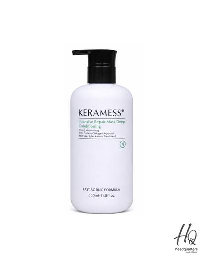Keramess Keratin Intensive Repair Mask - Deep Conditioning Hair Mask 350ml - Head Quarters Hair Design