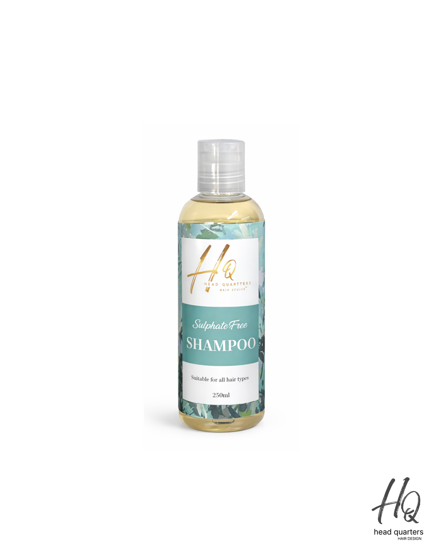 HQ Shampoo - Professional Gentle Cleansing Shampoo for All Hair Types - Head Quarters Hair Design